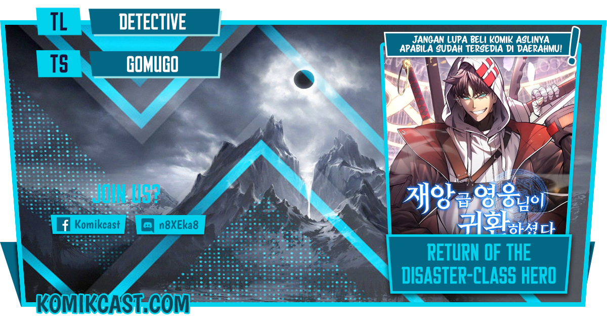 A Disaster-Class Hero Has Returned Bab 21 halaman 1