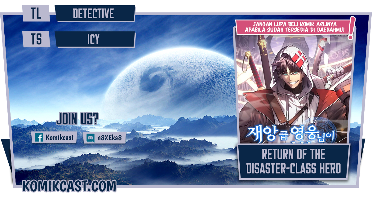 A Disaster-Class Hero Has Returned Bab 35 halaman 1