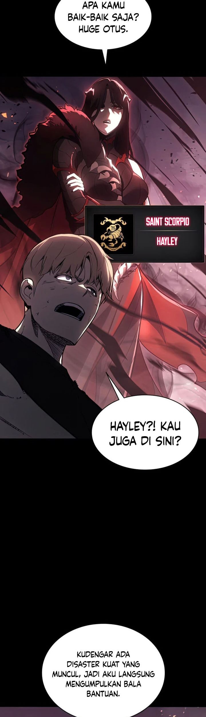 A Disaster-Class Hero Has Returned Bab 45 halaman 108