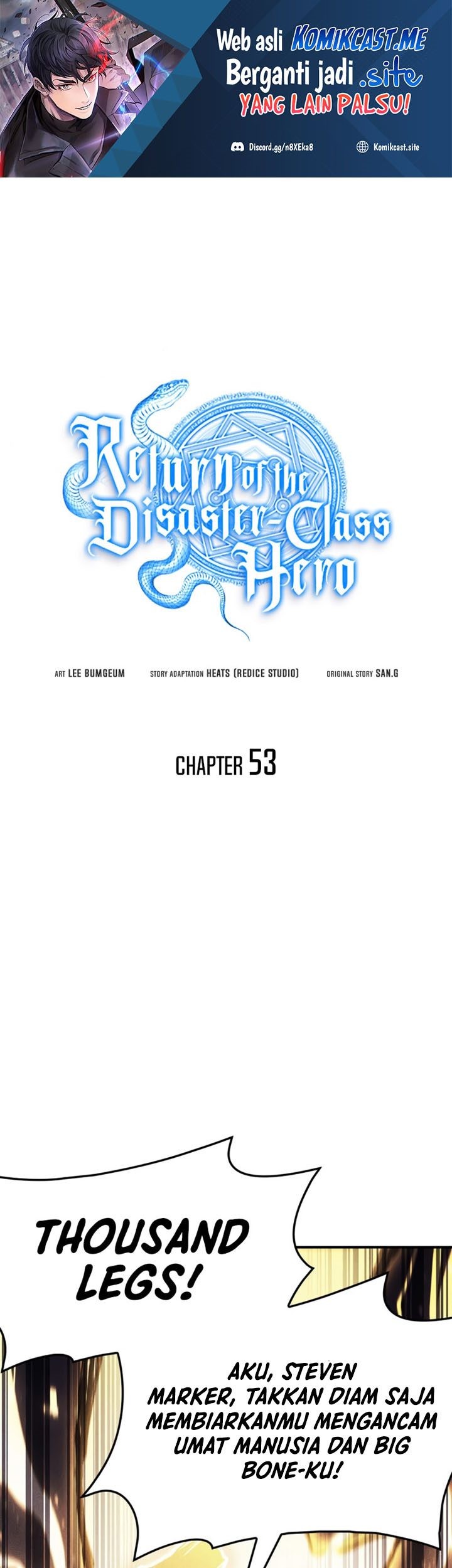 A Disaster-Class Hero Has Returned Bab 53 halaman 2