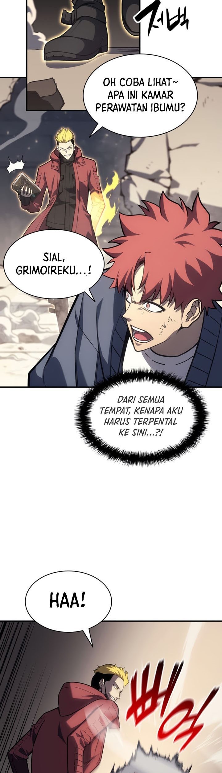 A Disaster-Class Hero Has Returned Bab 57 halaman 84