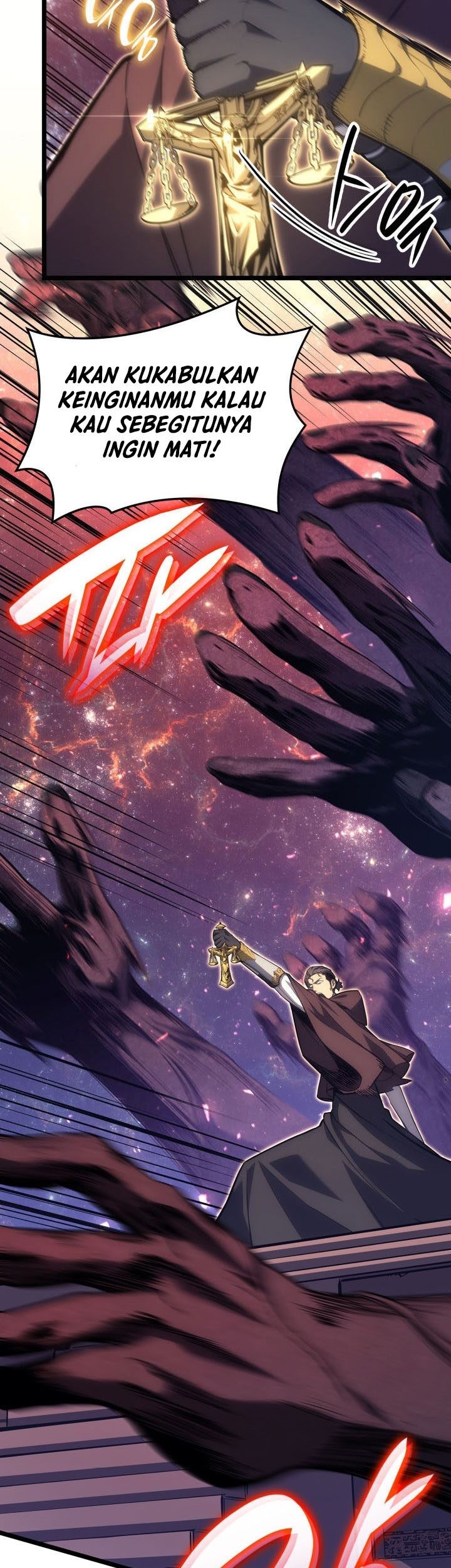 A Disaster-Class Hero Has Returned Bab 58 halaman 40