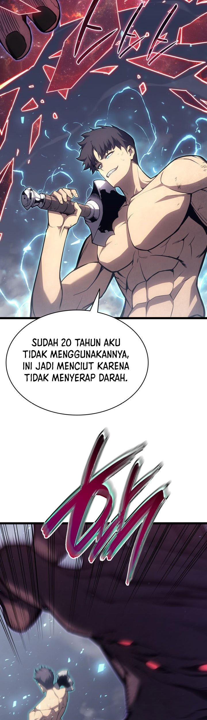 A Disaster-Class Hero Has Returned Bab 58 halaman 72