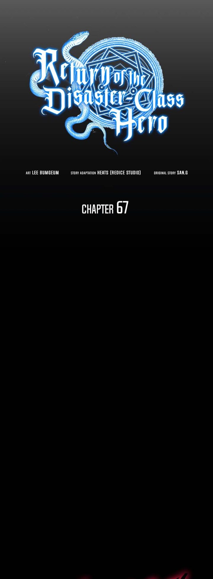 A Disaster-Class Hero Has Returned Bab 67 halaman 31