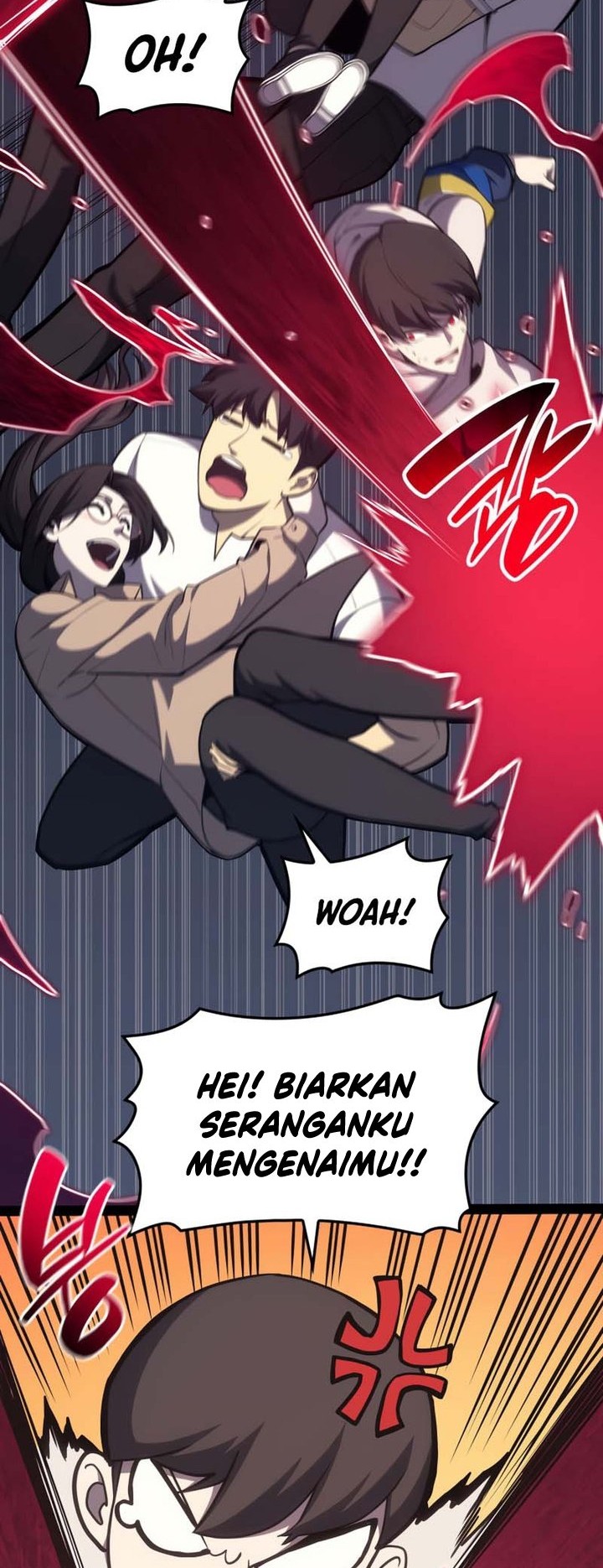 A Disaster-Class Hero Has Returned Bab 67 halaman 57