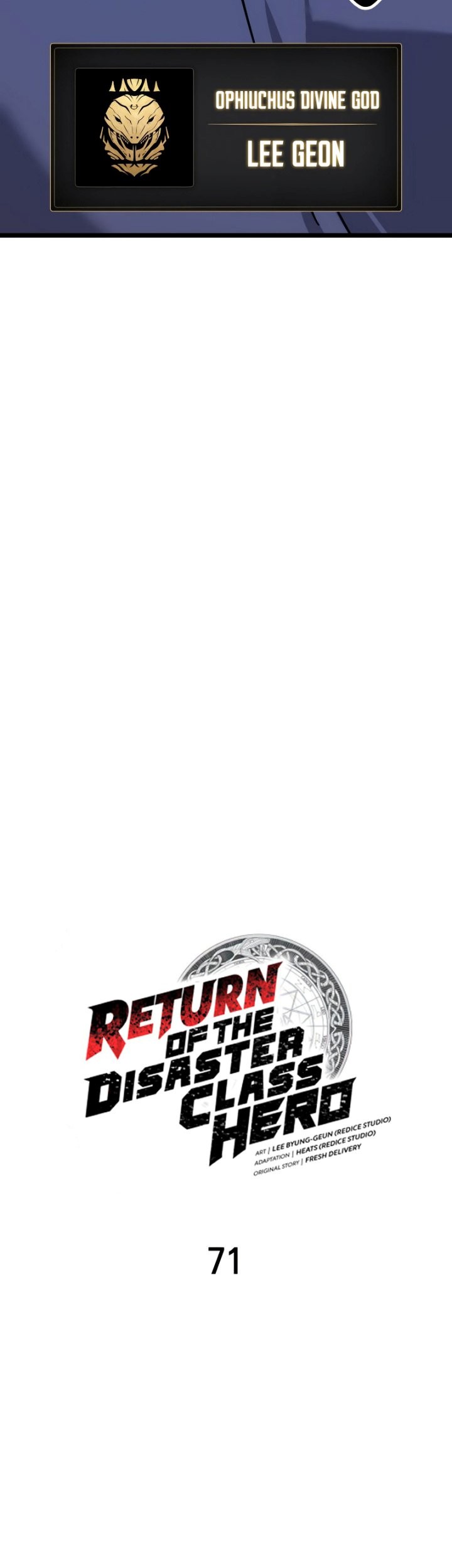 A Disaster-Class Hero Has Returned Bab 71 halaman 12