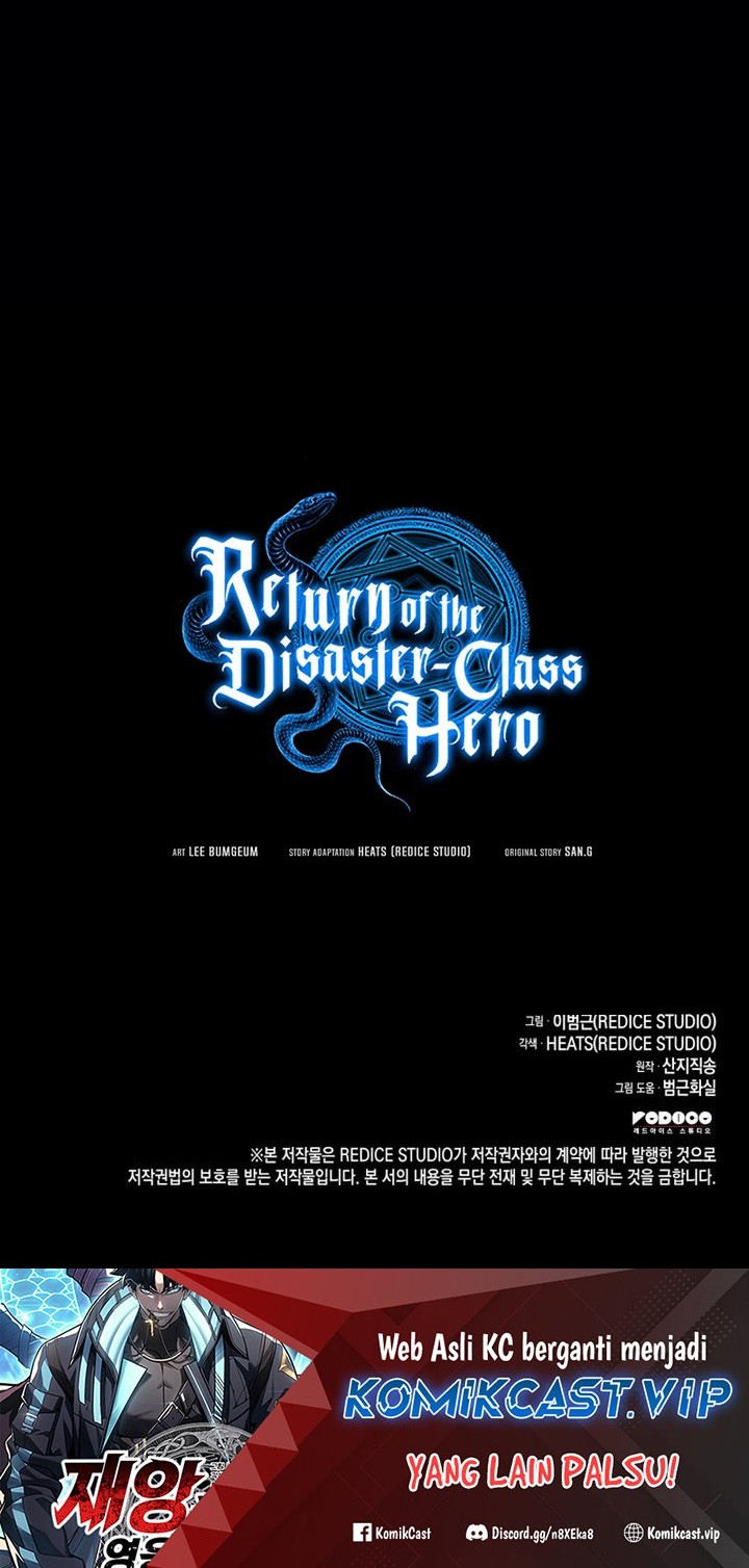 A Disaster-Class Hero Has Returned Bab 73 halaman 85