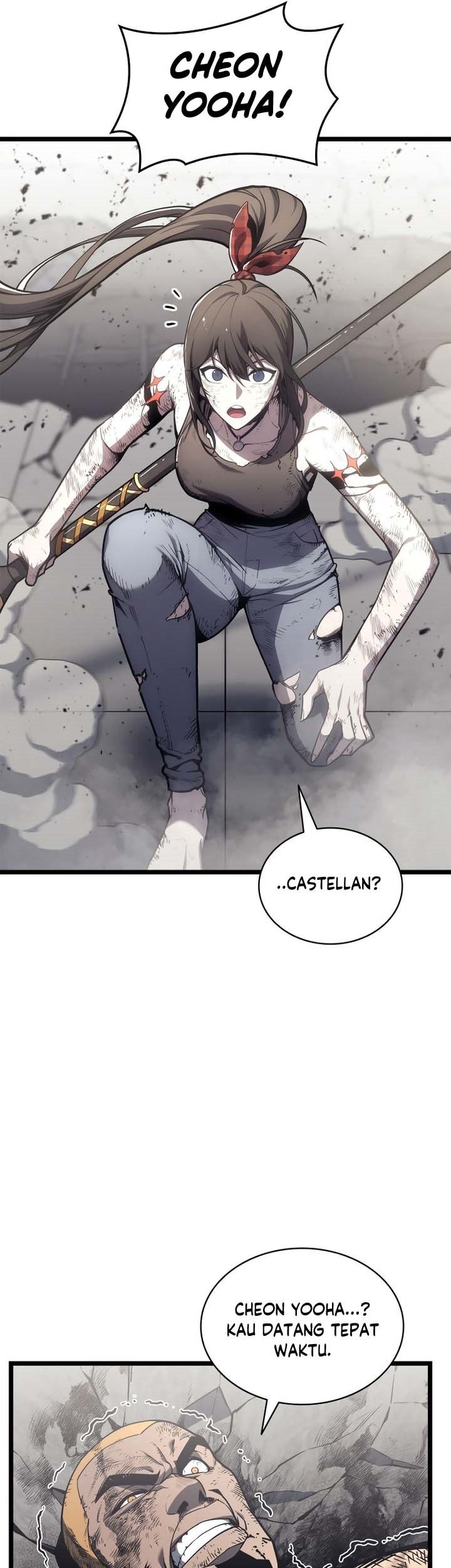 A Disaster-Class Hero Has Returned Bab 79 halaman 74