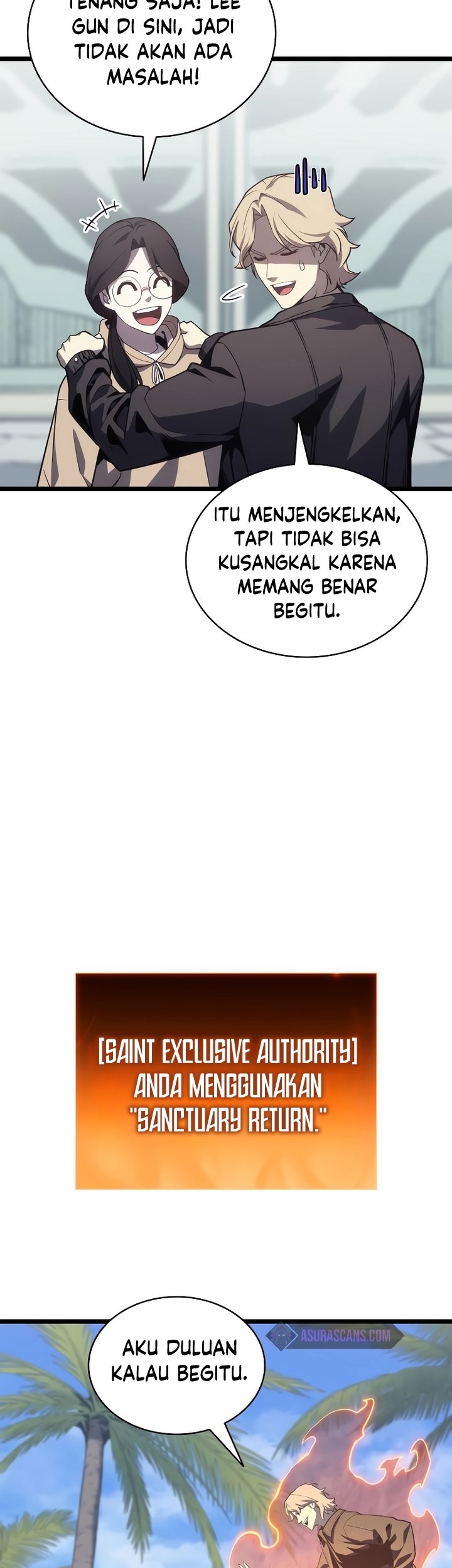A Disaster-Class Hero Has Returned Bab 80 halaman 76