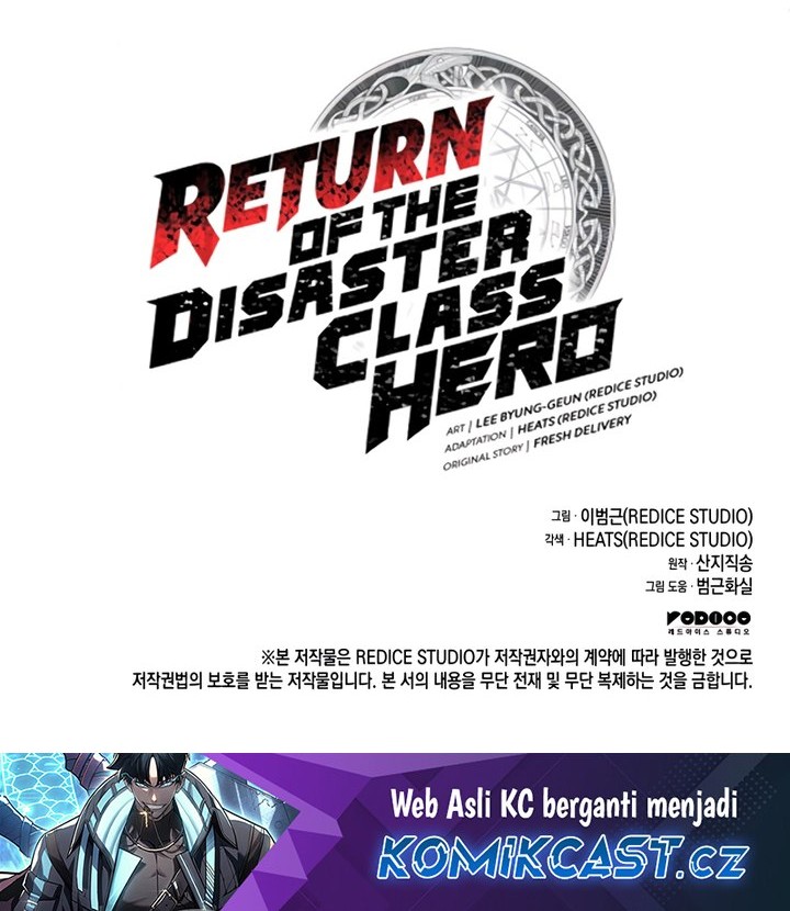 A Disaster-Class Hero Has Returned Bab 83 halaman 89