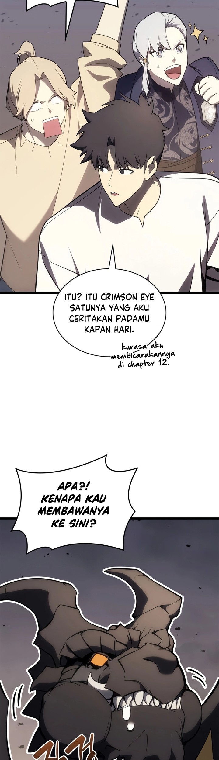 A Disaster-Class Hero Has Returned Bab 87 halaman 84
