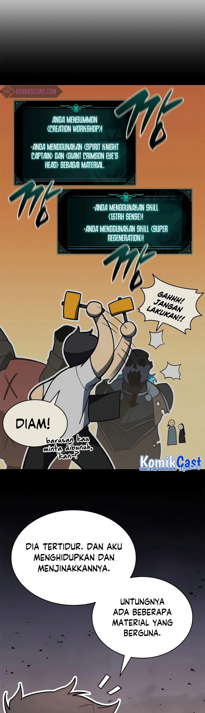 A Disaster-Class Hero Has Returned Bab 87 halaman 86