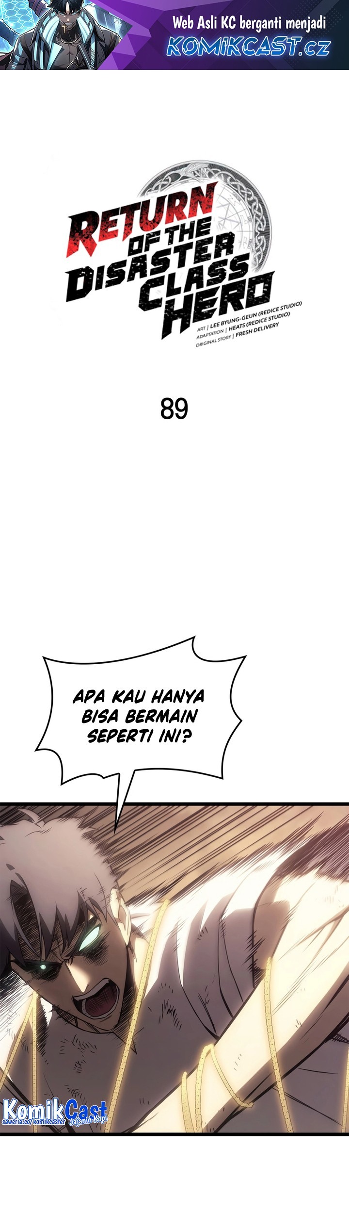 A Disaster-Class Hero Has Returned Bab 89 halaman 2