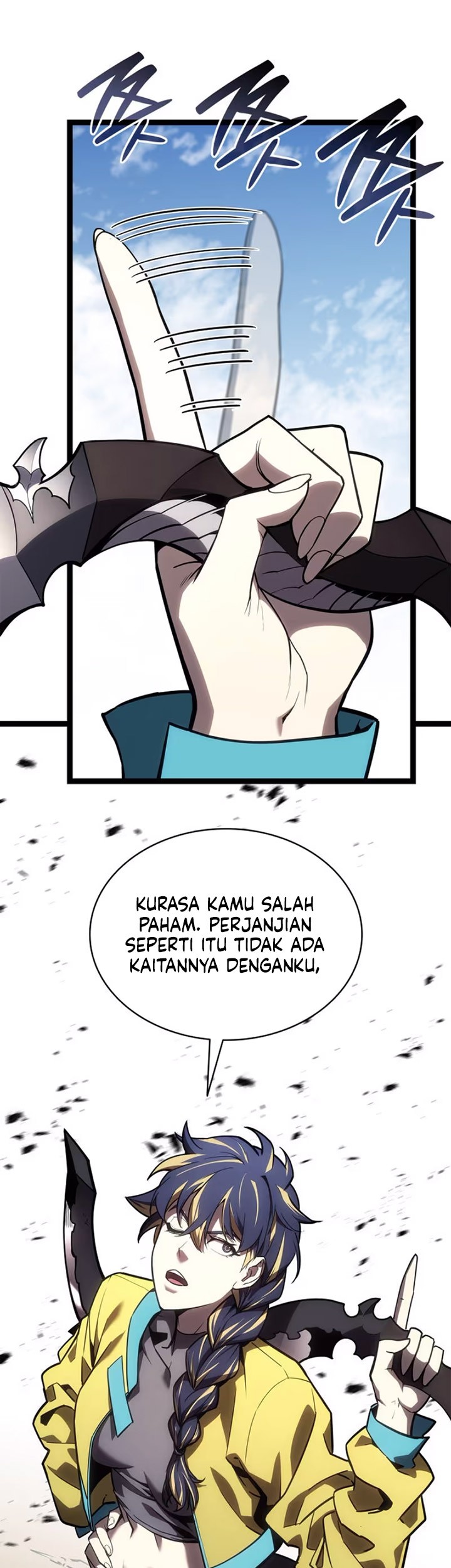 A Disaster-Class Hero Has Returned Bab 97 halaman 108