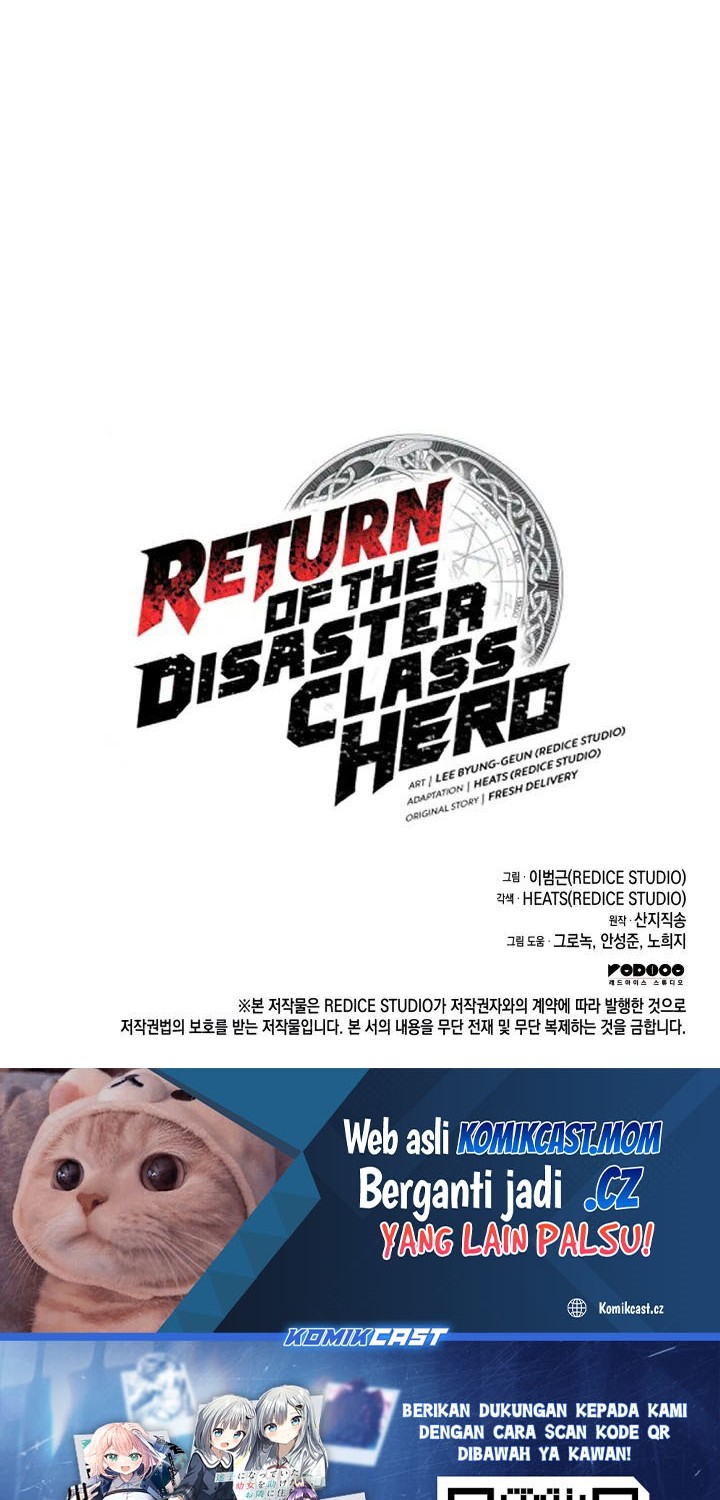 A Disaster-Class Hero Has Returned Bab 99 halaman 98