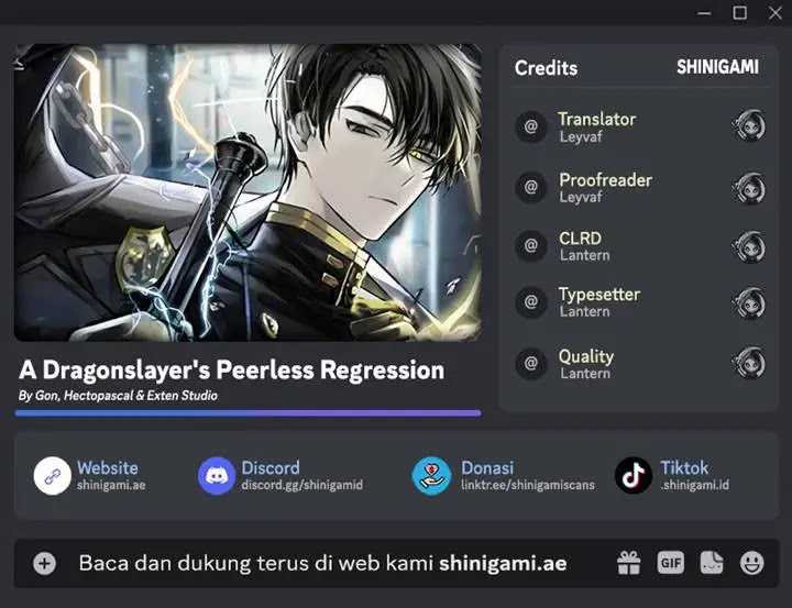 A Dragonslayer’s Peerless Regression chapter 19 halaman 1
