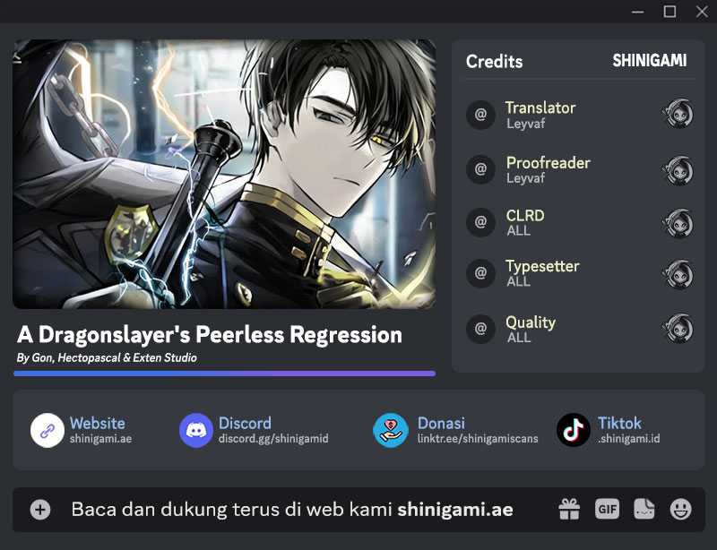 A Dragonslayer’s Peerless Regression chapter 21 halaman 1