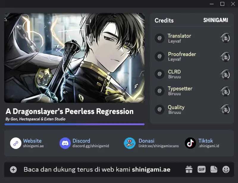 A Dragonslayer’s Peerless Regression chapter 33 halaman 1