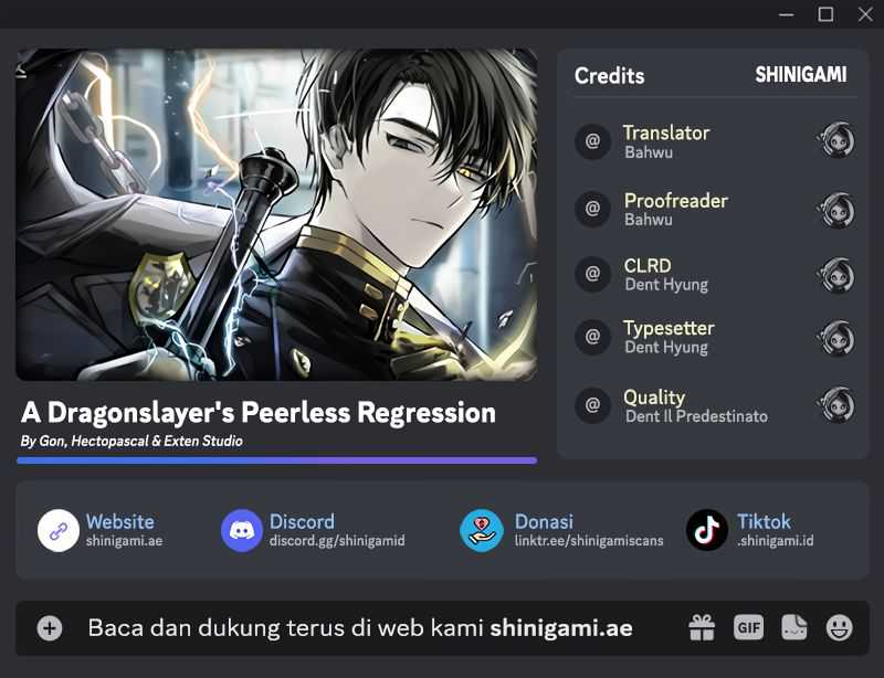 A Dragonslayer’s Peerless Regression chapter 8 halaman 1