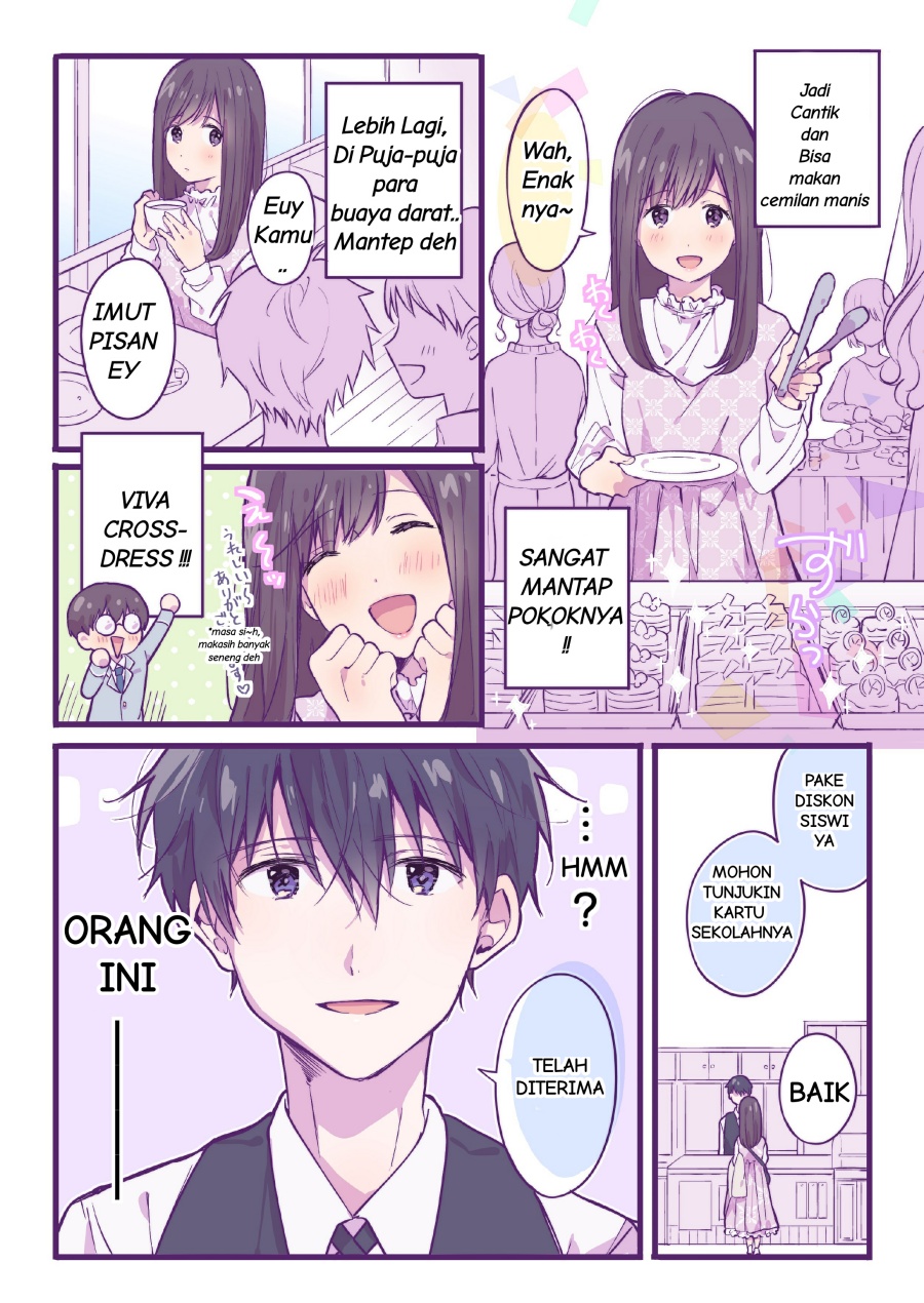 A First-Year High School Boy Whose Hobby Is Cross-Dressing Bab 1 halaman 3