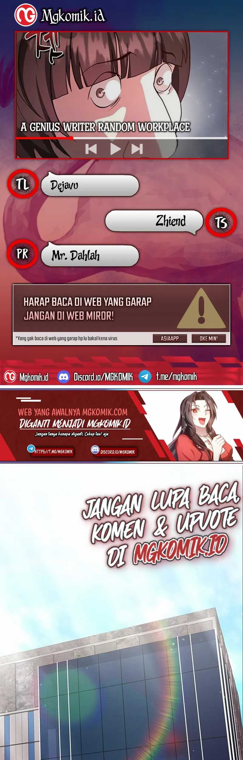 A Genius Writer’s Random Workplace (Genius Artist’s Random Studio) chapter 10 halaman 1