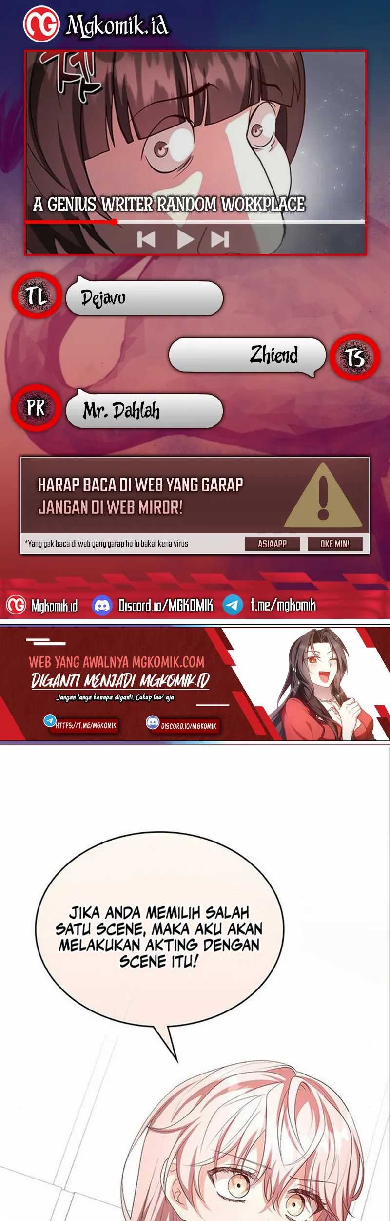 A Genius Writer’s Random Workplace (Genius Artist’s Random Studio) chapter 11 halaman 1