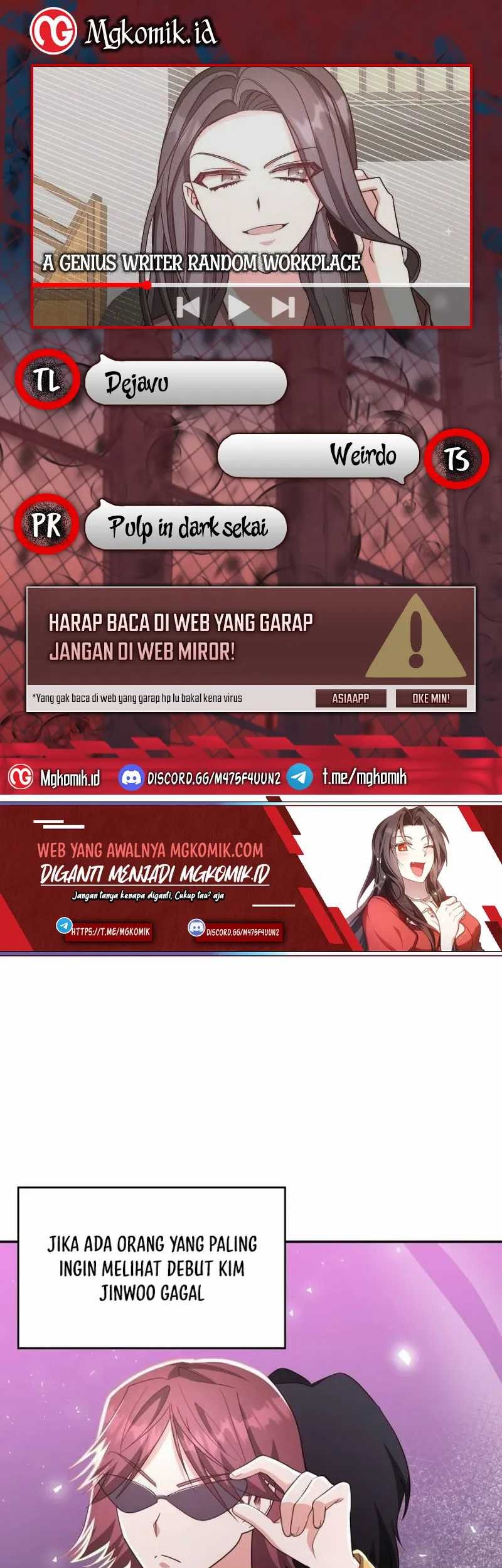 A Genius Writer’s Random Workplace (Genius Artist’s Random Studio) chapter 22 halaman 1