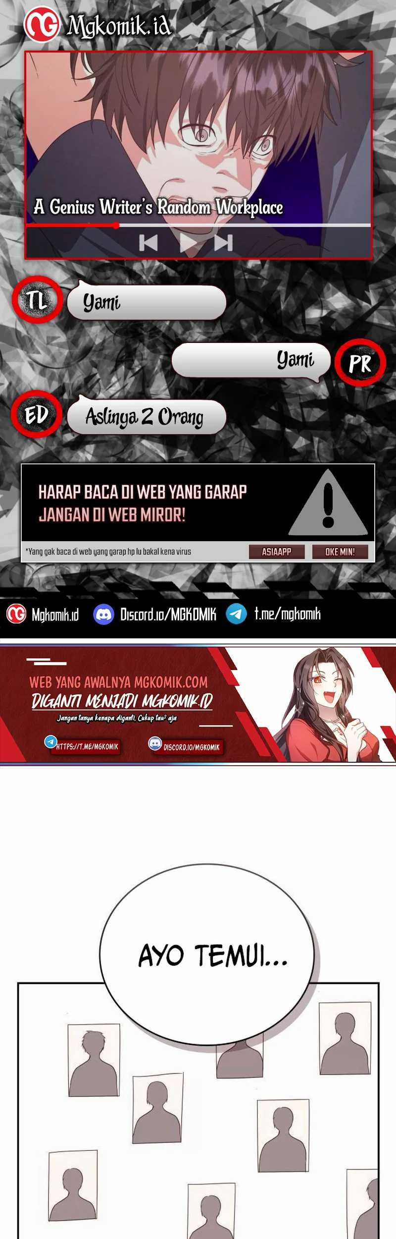 A Genius Writer’s Random Workplace (Genius Artist’s Random Studio) chapter 39 halaman 1