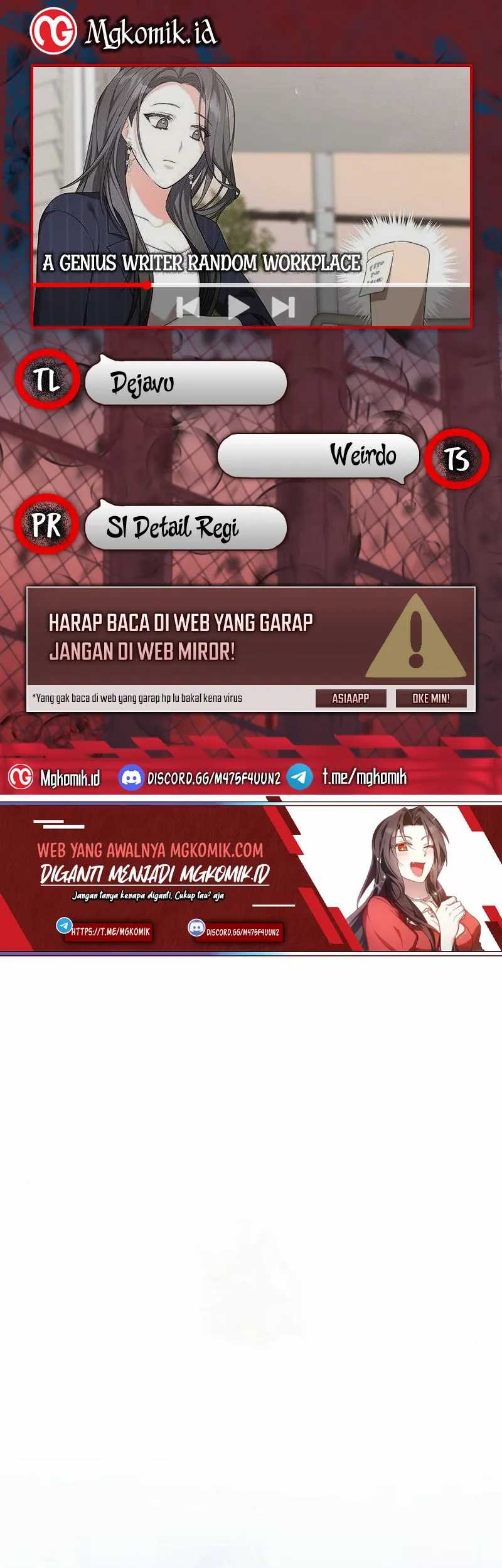 A Genius Writer’s Random Workplace (Genius Artist’s Random Studio) chapter 4 halaman 1