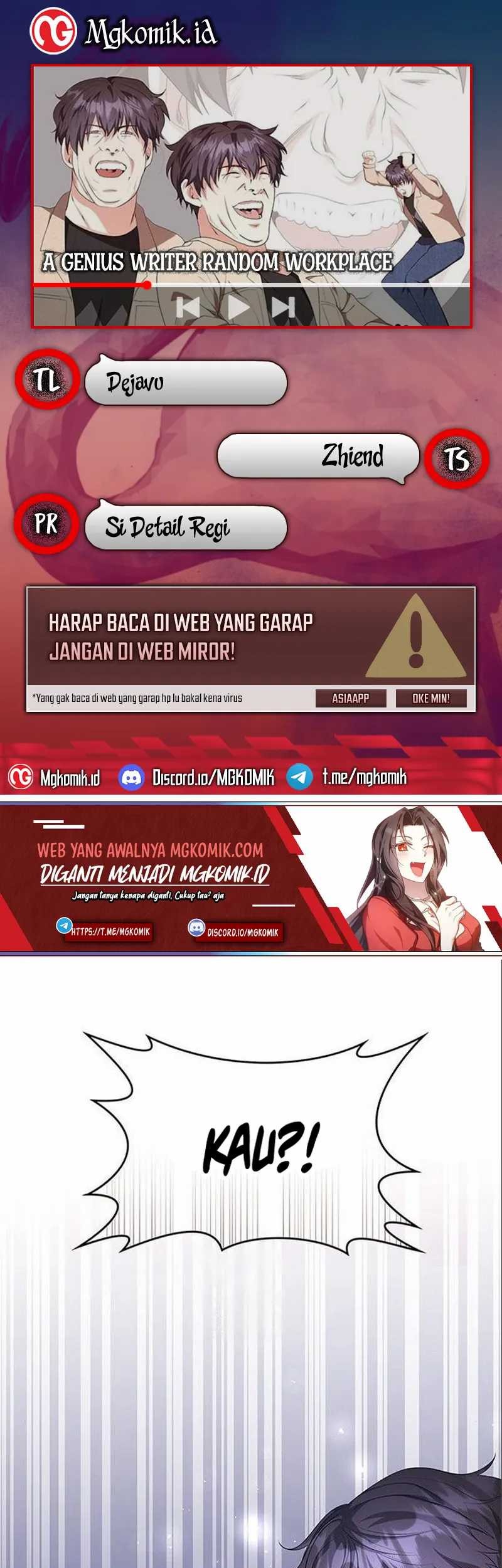 A Genius Writer’s Random Workplace (Genius Artist’s Random Studio) chapter 5 halaman 1