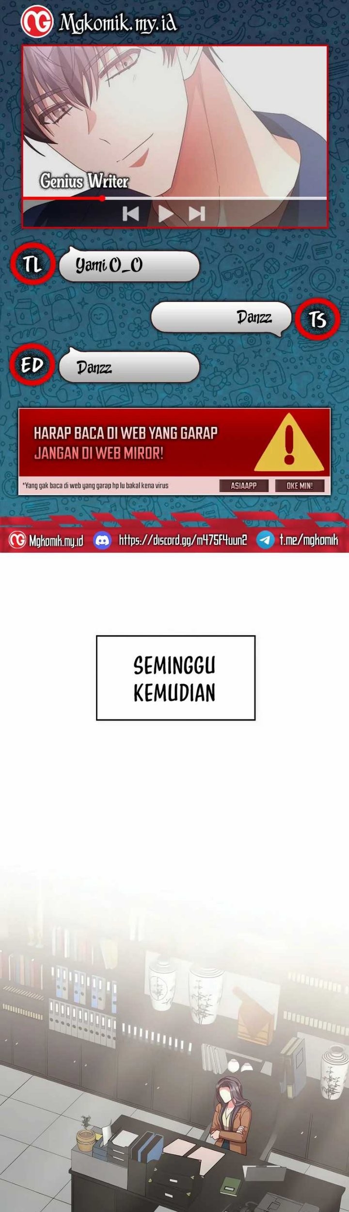 A Genius Writer’s Random Workplace (Genius Artist’s Random Studio) chapter 69 halaman 1