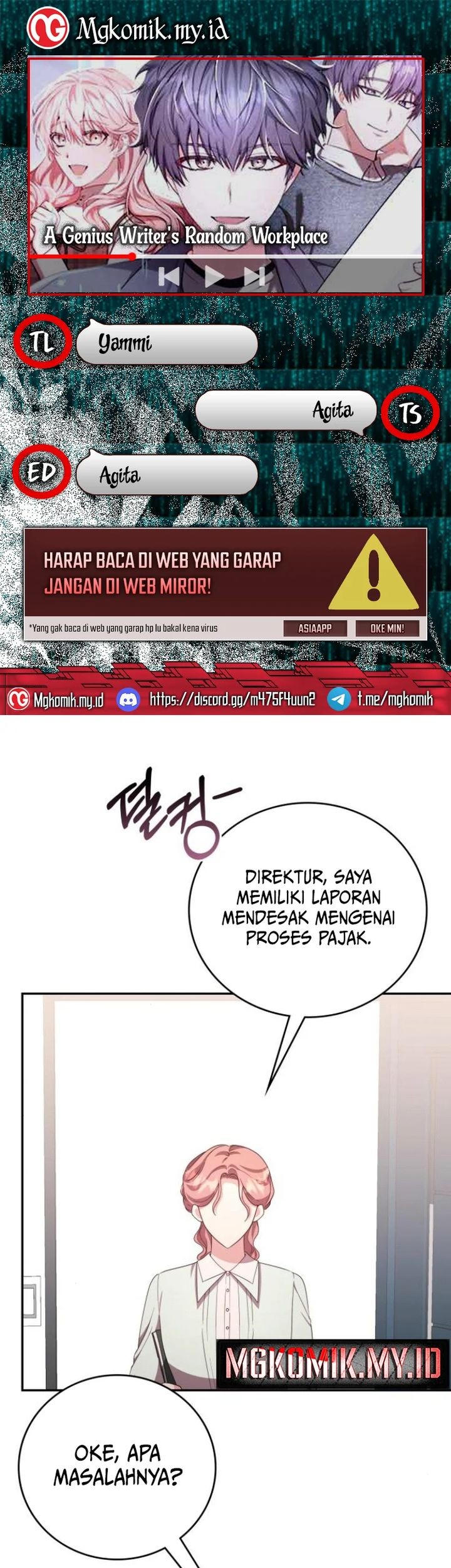 A Genius Writer’s Random Workplace (Genius Artist’s Random Studio) chapter 73 halaman 1