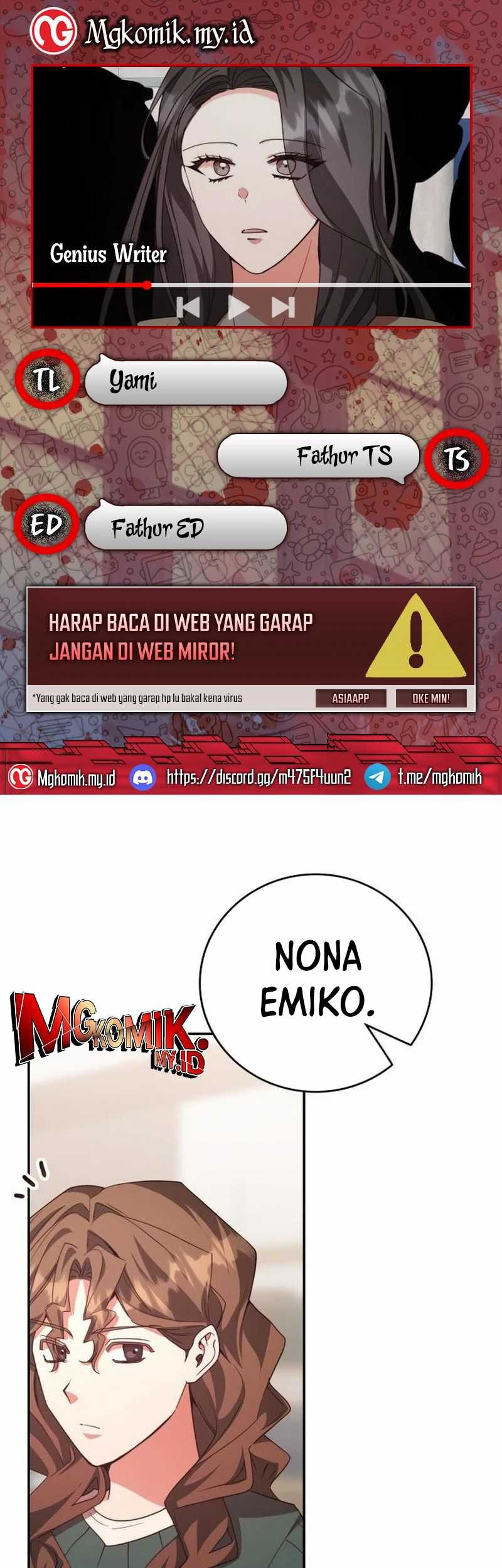 A Genius Writer’s Random Workplace (Genius Artist’s Random Studio) chapter 84 halaman 1