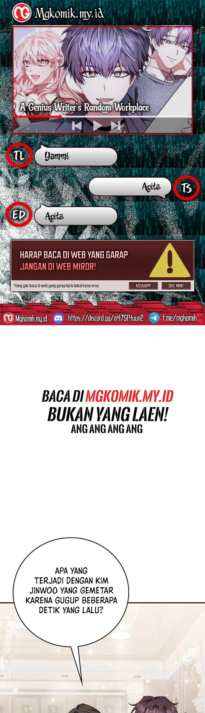A Genius Writer’s Random Workplace (Genius Artist’s Random Studio) chapter 89 halaman 1
