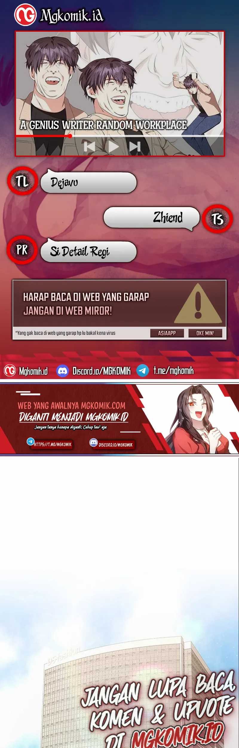 A Genius Writer’s Random Workplace (Genius Artist’s Random Studio) chapter 9 halaman 1