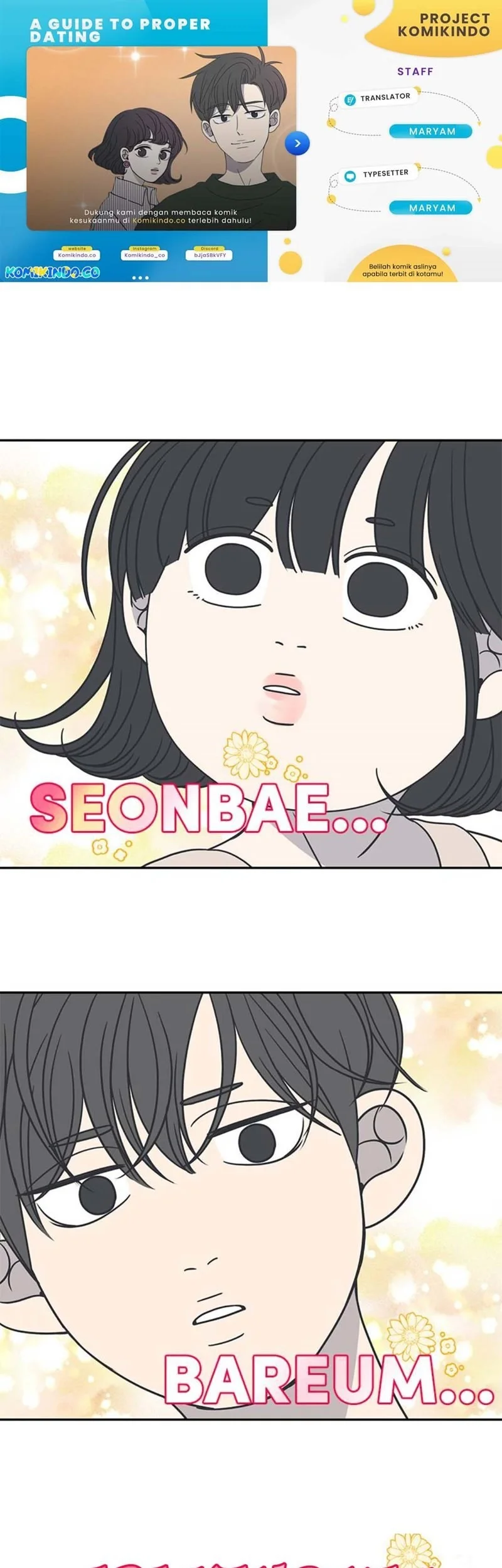 A Guide to Proper Dating chapter 86 halaman 1