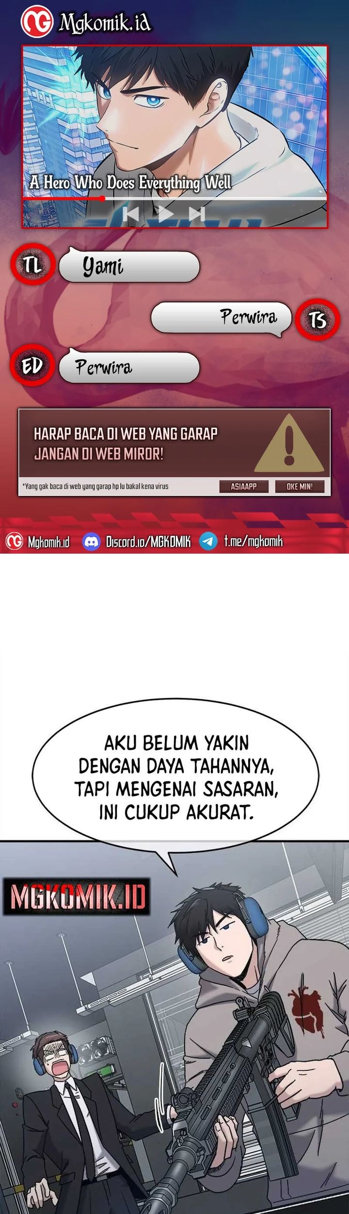 A Hero Who Does Everything Well chapter 45 halaman 1