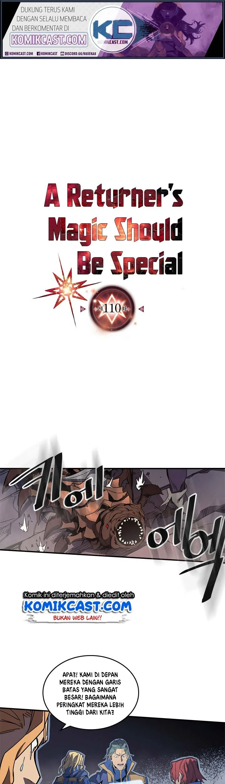 A Returner’s Magic Should Be Special Bab 110 halaman 2
