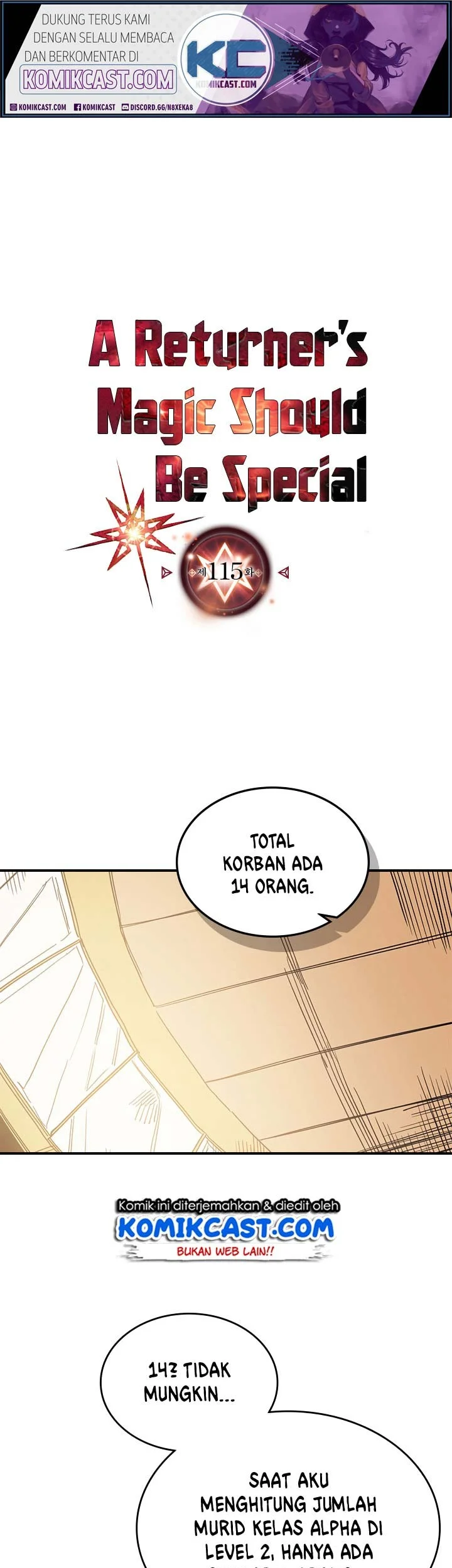 A Returner’s Magic Should Be Special chapter 115 halaman 2