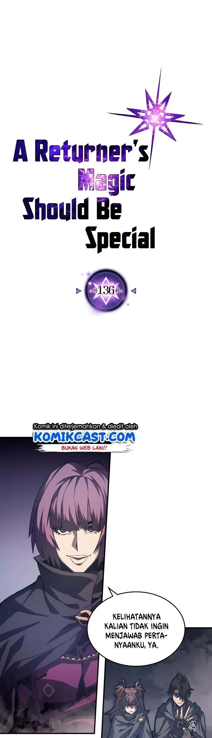 A Returner’s Magic Should Be Special chapter 136 halaman 1