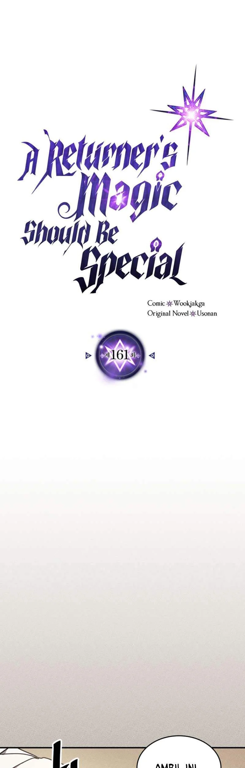 A Returner’s Magic Should Be Special Bab 161 halaman 1