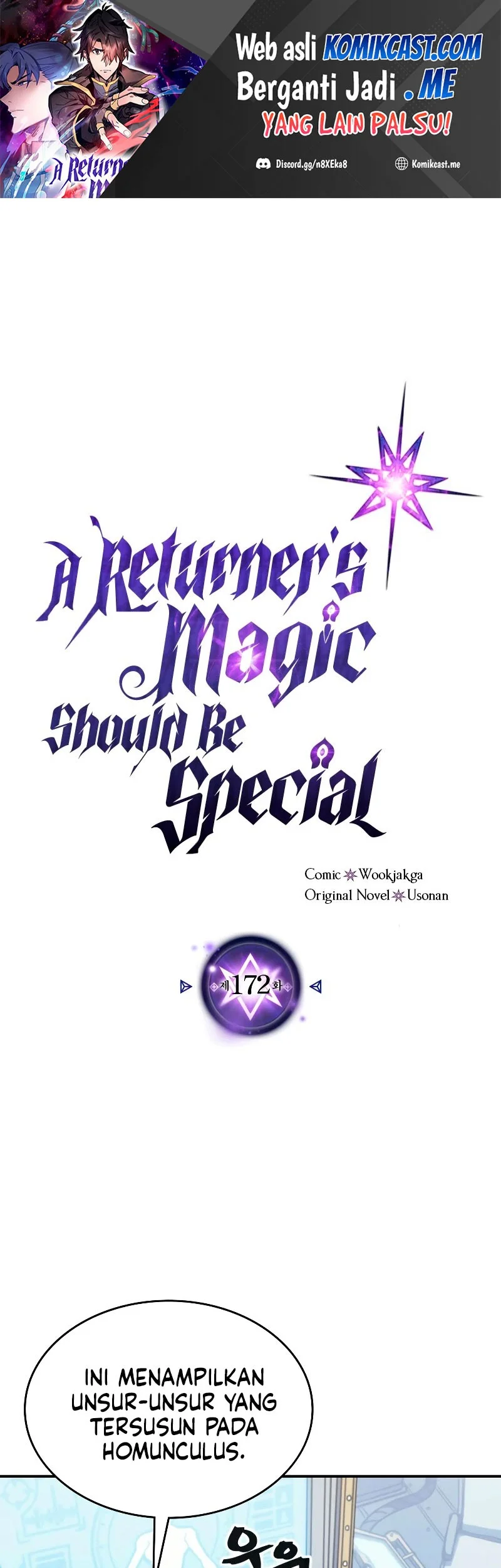 A Returner’s Magic Should Be Special Bab 172 halaman 1