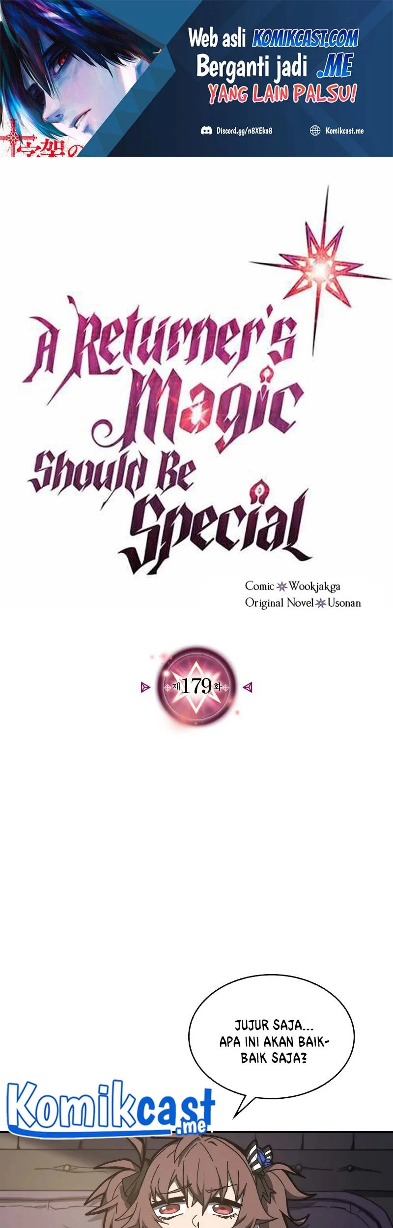 A Returner’s Magic Should Be Special Bab 179 halaman 1