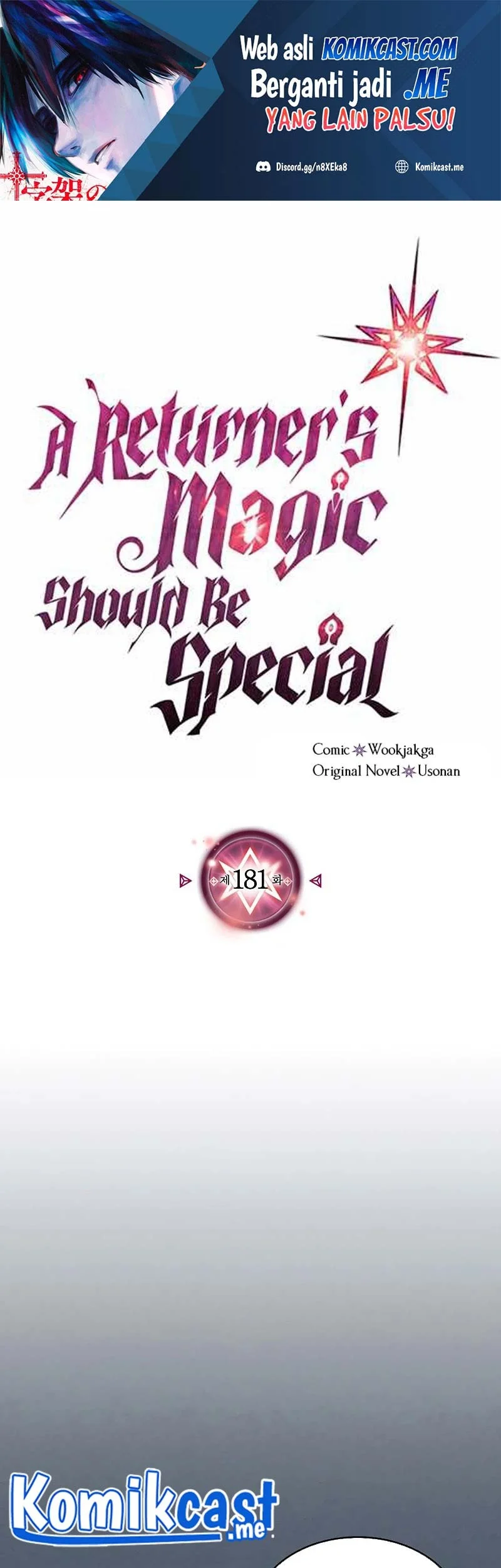 A Returner’s Magic Should Be Special Bab 181 halaman 1
