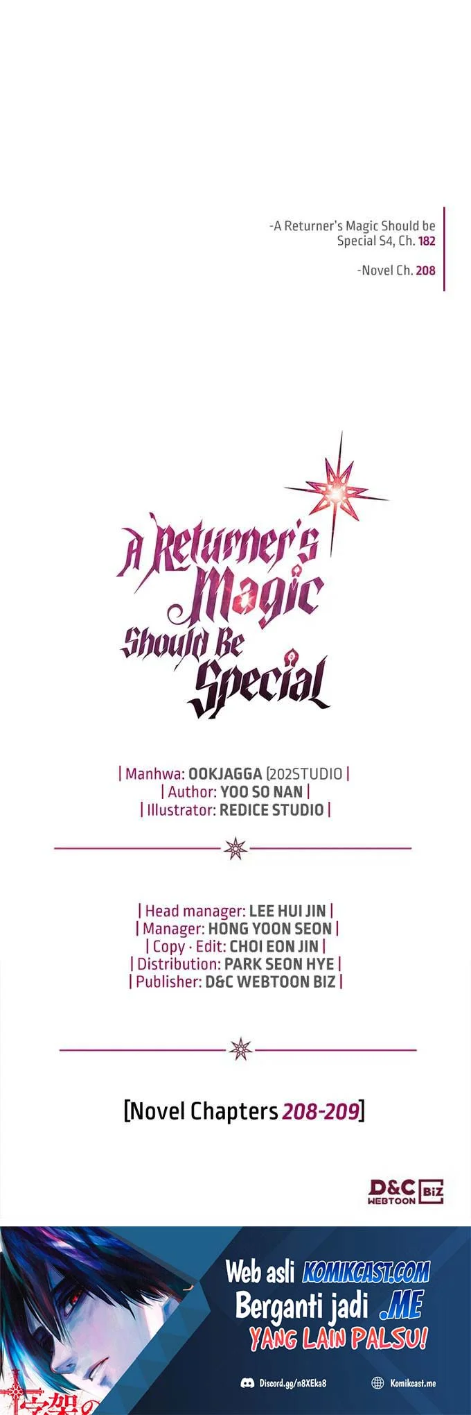 A Returner’s Magic Should Be Special Bab 182 halaman 41