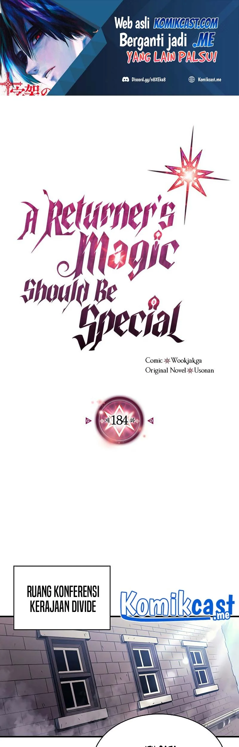 A Returner’s Magic Should Be Special chapter 184 halaman 1