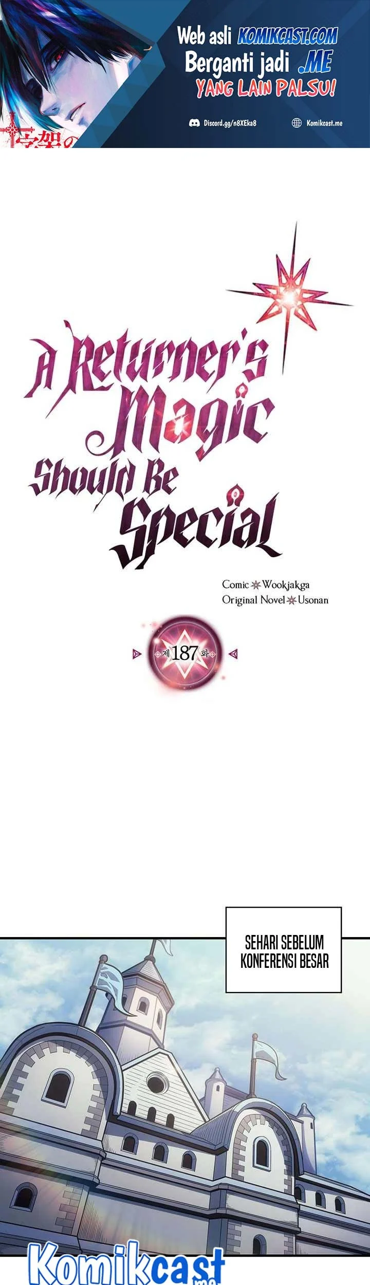 A Returner’s Magic Should Be Special Bab 187 halaman 1