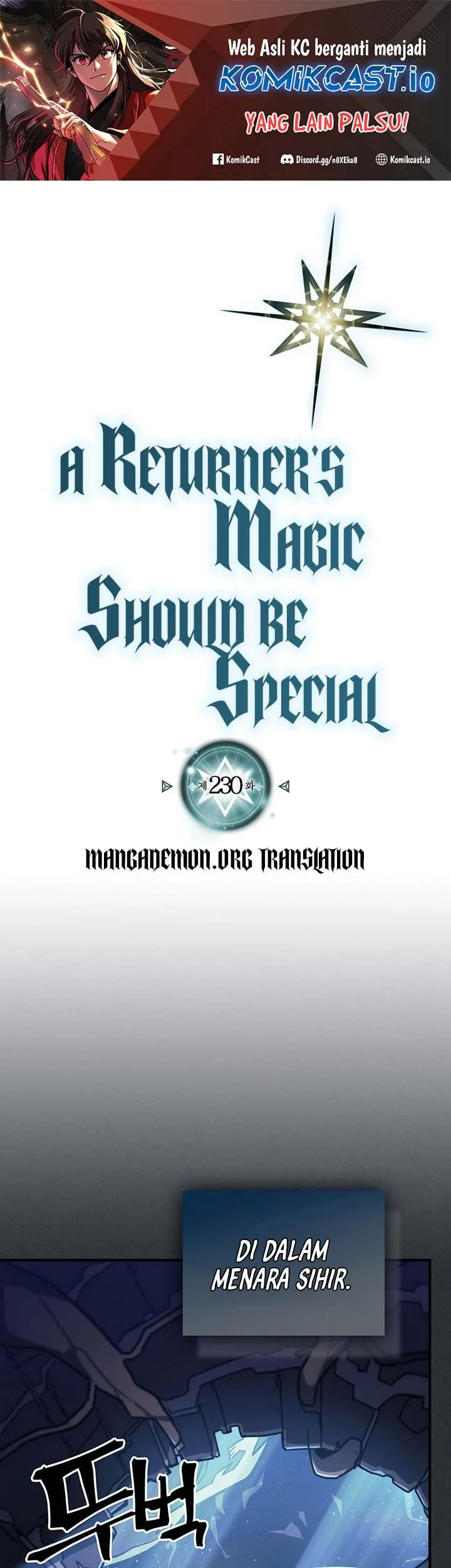 A Returner’s Magic Should Be Special Bab 230 halaman 1