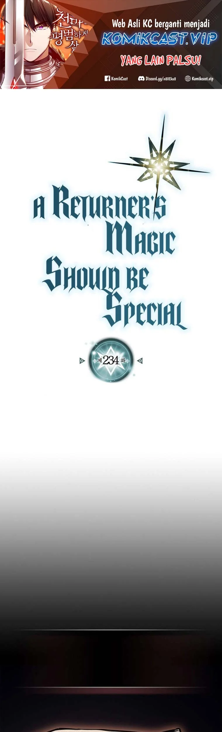 A Returner’s Magic Should Be Special Bab 234 halaman 1