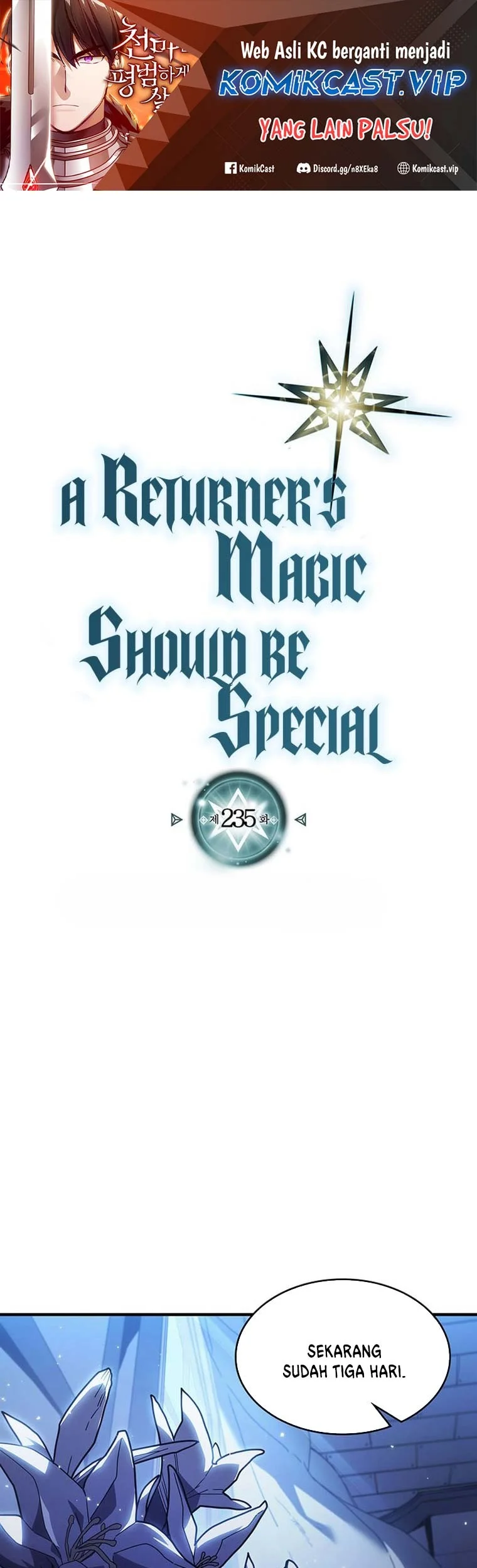 A Returner’s Magic Should Be Special Bab 235 halaman 1
